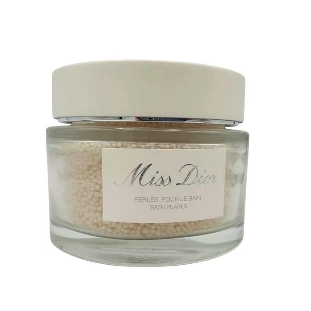 Miss Dior Bath Pearls NWOB has inner seal cap.